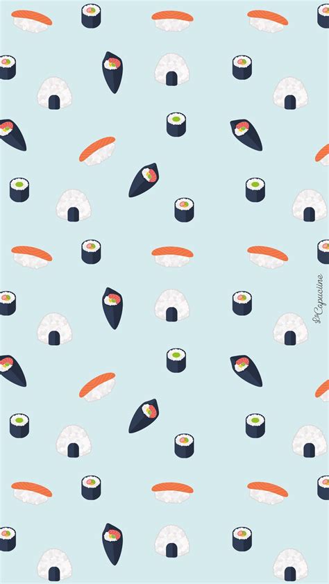 Kawaii Sushi Wallpapers - Wallpaper Cave