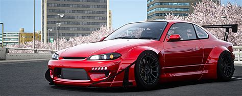 Nissan Silvia S15 Garasi Drift Hachiraito Gta V