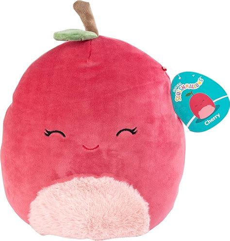 Squishmallows Cherry The Cherry De Pulgadas Peluche Oficial De