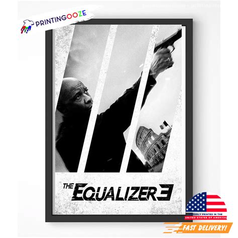 Denzel Washington The Equalizer 3 Poster Wall Art - Unleash Your Creativity