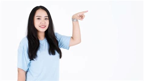 Foto De Estudio De Retrato De Modelo Femenino Asi Tico Joven Regordete