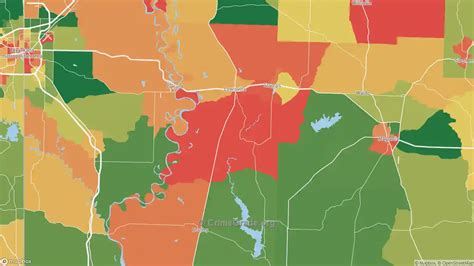 The Safest And Most Dangerous Places In Lafayette County Ar Crime