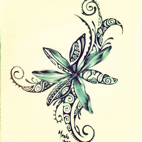 Samoan Flower Drawing at GetDrawings | Free download