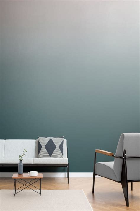 Green Ombre Wallpaper