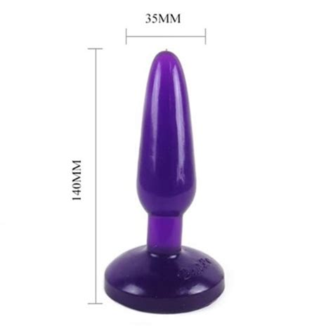 Butt Plug 14CM Vantuzlu Anal Plug Tıkaç Ürün kodu B1012