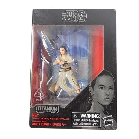 Hasbro Toys Star Wars The Black Series Titanium Series Rey