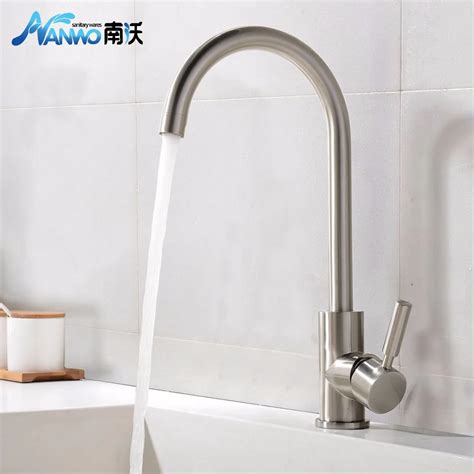 High Quality Total Stainless Steel No Lead Kitchen Sink Faucet Sink