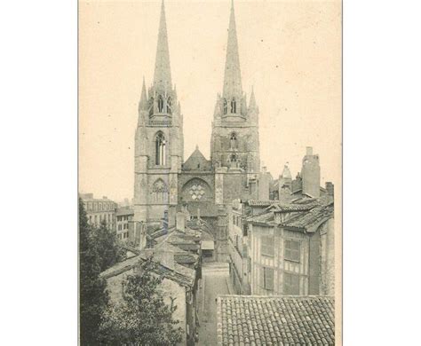 carte postale ancienne 64 BAYONNE La Cathédrale 1910 Cartes Postales