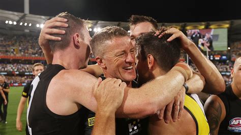 Damien Hardwick Quits Richmond Tony Jewell Wants Statue Of Damien