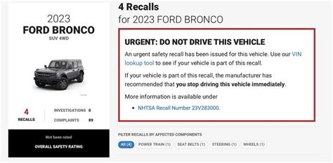 Another Recall for the Ford Bronco | The Truth About Cars