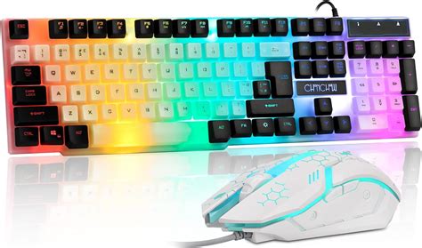 Amazon RGB Gaming Keyboard And Mouse Combo CHONCHOW LED Backlit