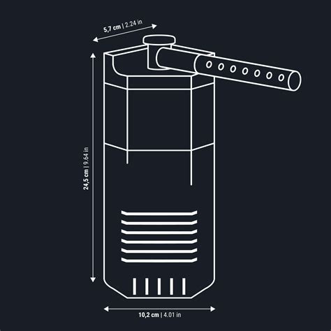 Dennerle Corner Filter Filtre D Angle Interne Pour Aquarium Jusqu