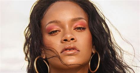 Rihanna Fenty Makeup Tutorial Using Highlighter As Lip Colour | POPxo