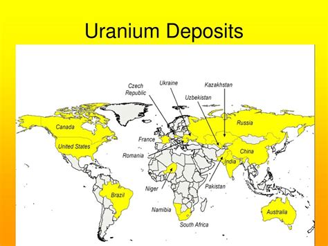 uranium deposits powerpoint    id