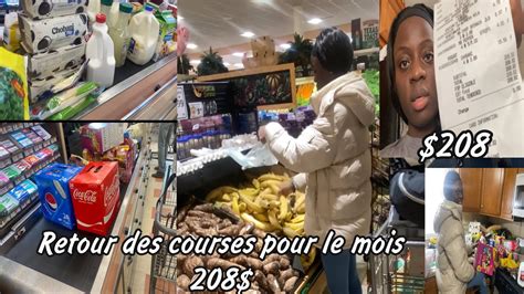 Les Grandes Courses Du Mois Pour 4personnes Groceryshopping YouTube