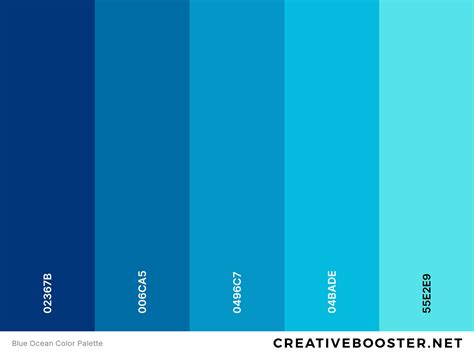 27 Best Blue Color Palettes With Names Hex Codes Artofit