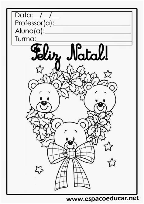 Atividades Educação Infantil Natal