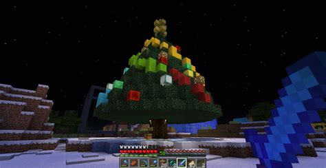 Christmas Tree survival Minecraft Map