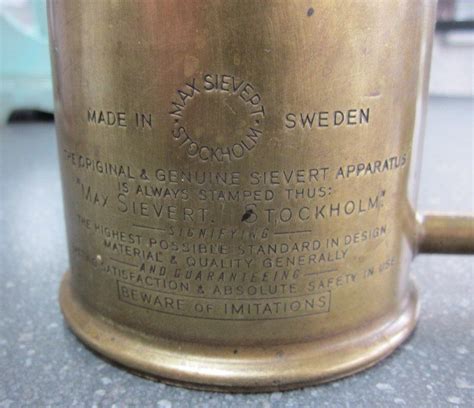 Alte Lötlampe Type 222 Max Sievert Stockholm Schweden Kaufen auf