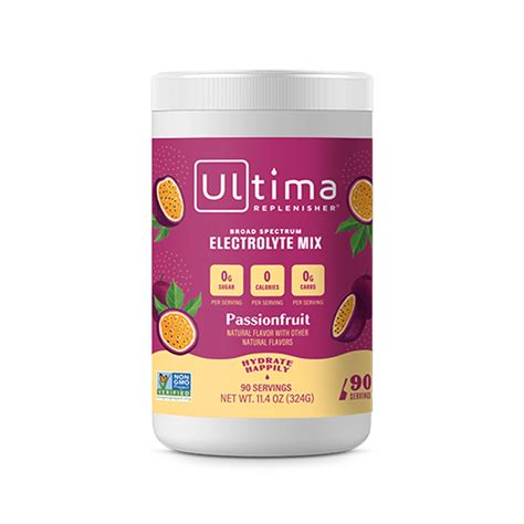 Ultima Replenisher Hydration Electrolyte Powder Keto And Sugar Free