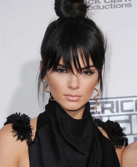 Fringe Bangs Ponytail