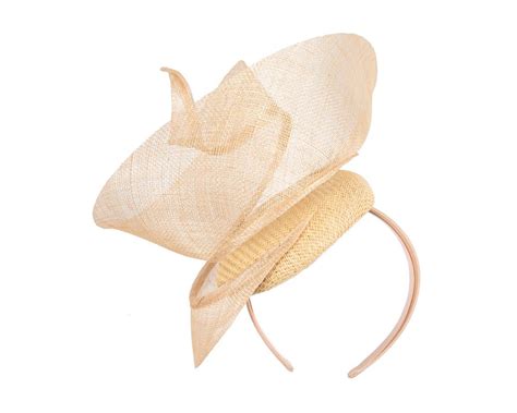 Bespoke Nude Sinamay Fascinator By Fillies Collection Online In Australia Hats From OZ S NU