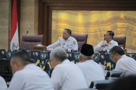 Pimpin Rapat Perdana Bersama Perangkat Daerah Ini Arahan Pj Wali Kota