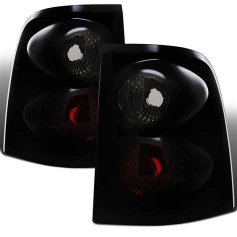 2002 2005 Ford Explorer 4DR Euro Style Altezza Tail Lights Black Smoked