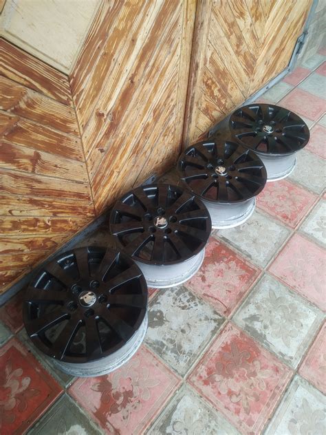 Легкосплавні титанові диски R16 5/112 ЕТ45 Volkswagen Audi Skoda: 1 800 ...