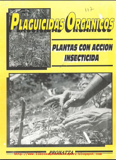 Libros Gratis Plaguicidas Organicos Plantas Con Accion Insecticida