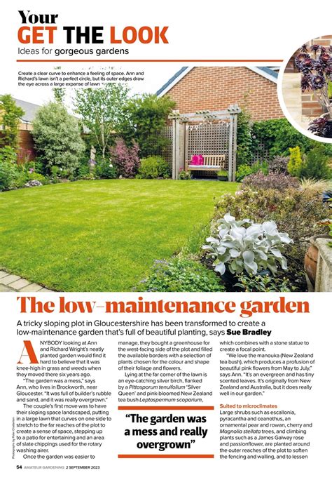 Amateur Gardening Magazine 2nd September 2023 Back Issue