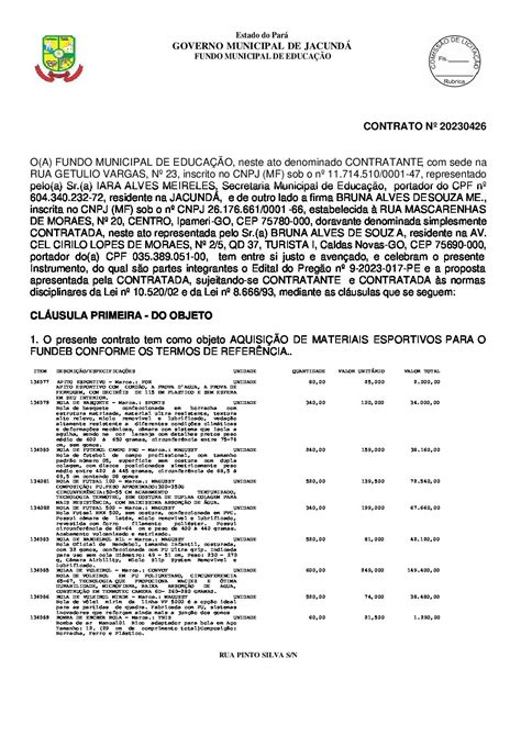 CONTRATO 20230426 FME BRUNA ALVES Prefeitura Municipal de Jacundá