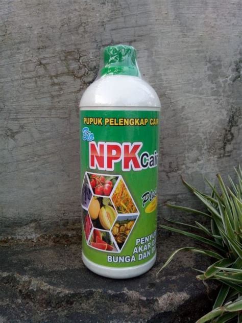 Pupuk Pelengkap Cair Bio NPK Plus Ga3 Kemasan 1 Liter Lazada Indonesia