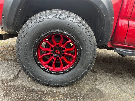 2020 Toyota Tacoma 17x9 Vision Offroad Wheels 285 70R17 Mickey