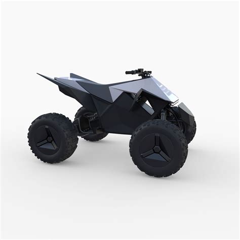 Tesla Cyberquad ATV | Tesla, Atv, Brochure design inspiration