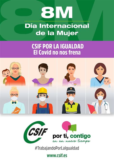 CSIF JUSTICIA VALENCIA 8M Día Internacional de la Mujer CSIF