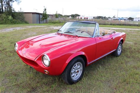 1975 Fiat 124 Spider Convertible Sport 2000cc Restored Must See 70 Hd