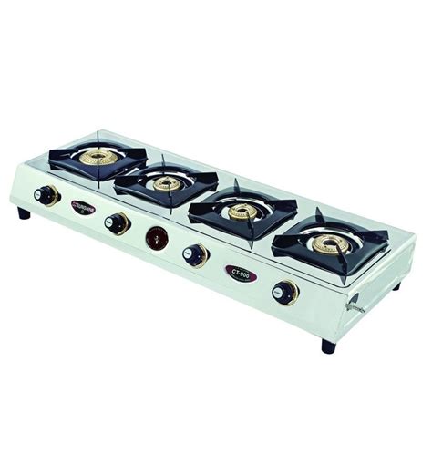 Buy Sunshine Ct 900 4 Burner Gas Stove Online Gas Stoves Gas Stoves