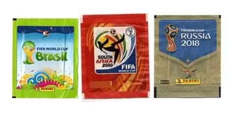 Pacotinho Lacrado Copa 2010 2014 E 2018 Envelope Figurinhas