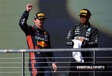 Le Plan Directeur R Ussi De Max Verstappen Pour Intimider Lewis