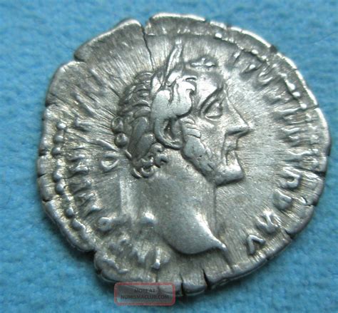 Ancient Rome Denarius Antoninus Pius Vesta Good F