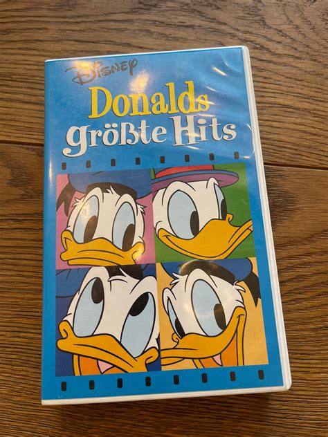 Disney S Donald S Greatest Hits Vhs Etsy