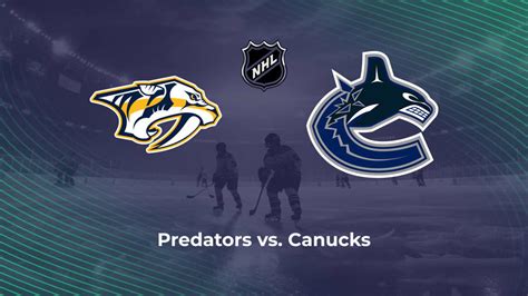 Predators Vs Canucks NHL Predictions Picks And Odds May 3