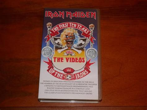 Iron Maiden The First Ten Years Vhs Aukro