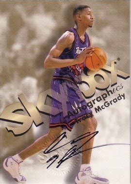 Skybox Autographics Tracy Mcgrady Chatrax Museum Muuseo