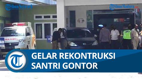 Adegan Diperagakan Tersangka Dalam Rekonstruksi Penganiayaan