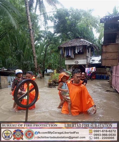 Philippine News Agency On Twitter Look Personnel From Libertad Fire