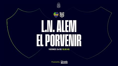 PrimeraC L N Alem Vs El Porvenir EN VIVO YouTube