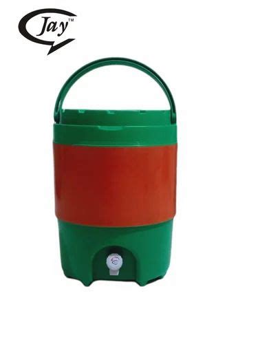 Orange And Green Plastic Thermoware Water Jug For Home Capacity L