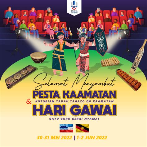 Selamat Menyambut Pesta Kaamatan Dan Hari Gawai 2022 Yayasan Pasir Gudang